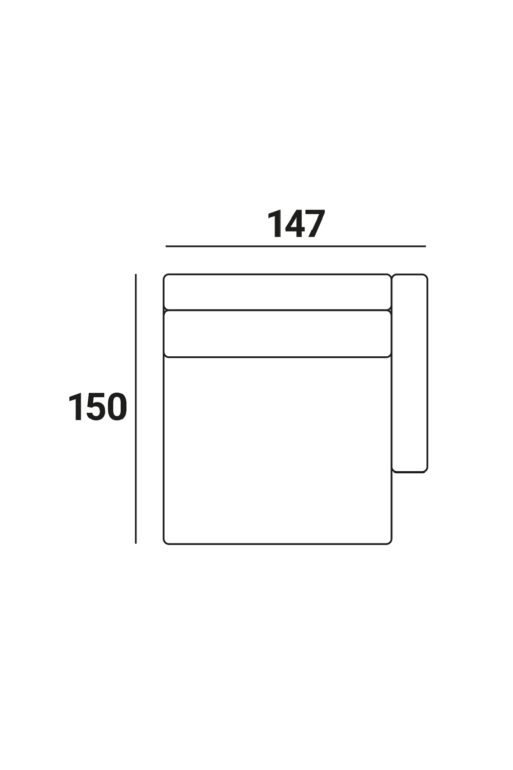 Customized Right Lounge Sofa | Richmond Interiors Trentino | Oroa.com
