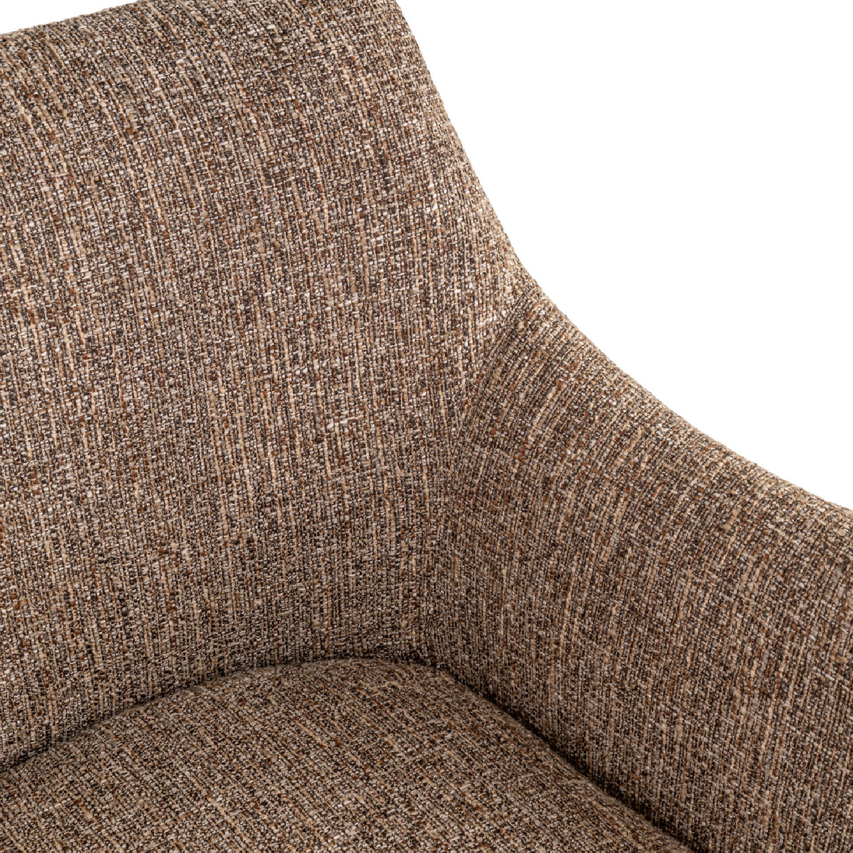 Modern European furniture - Upholstered Dining Swivel Chair - www.oroa.com | Oroa.com