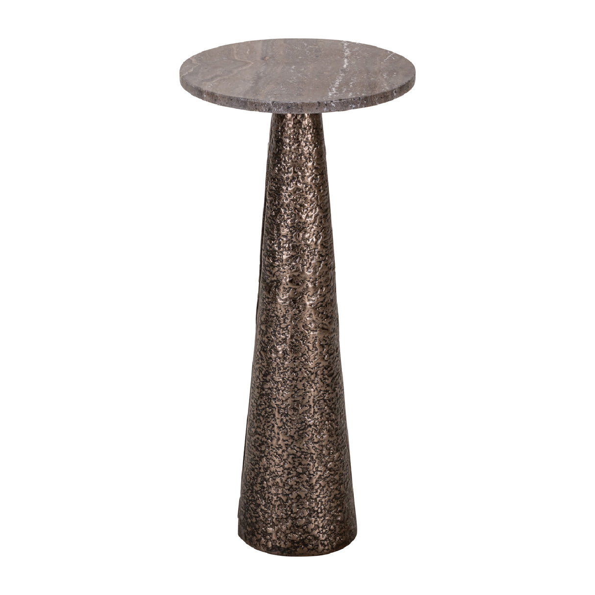 Modern European furniture - Bronze Base End Table - www.oroa.com | Oroa.com