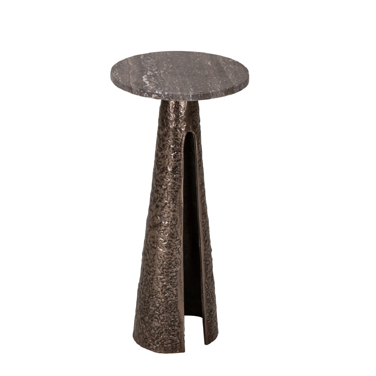 Modern European furniture - Bronze Base End Table - www.oroa.com | Oroa.com