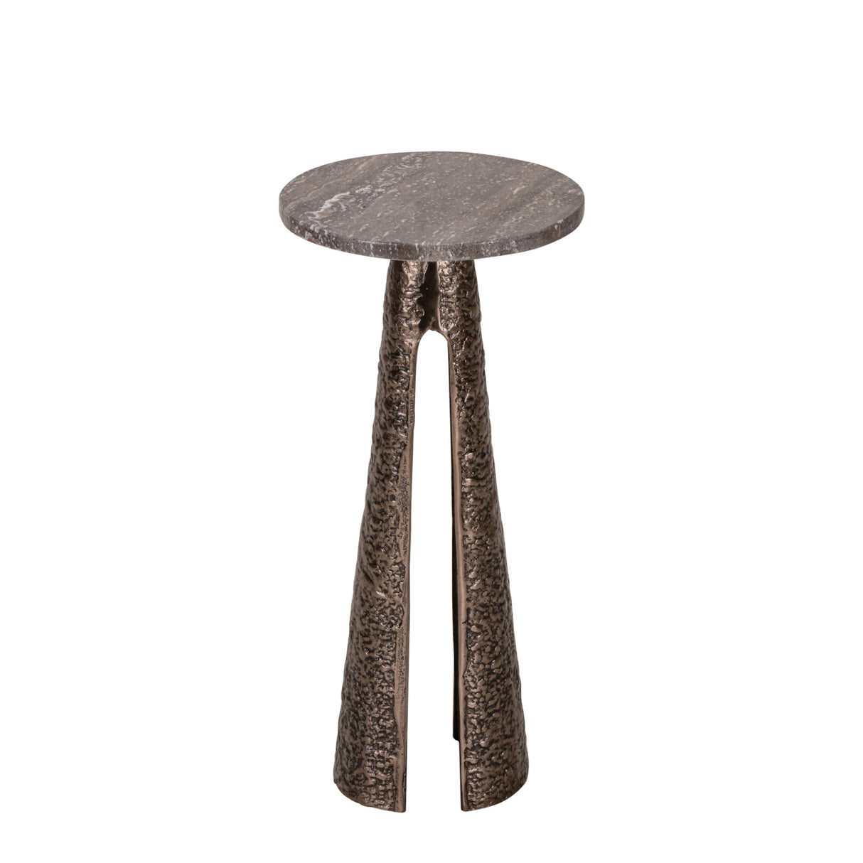 Modern European furniture - Bronze Base End Table - www.oroa.com | Oroa.com