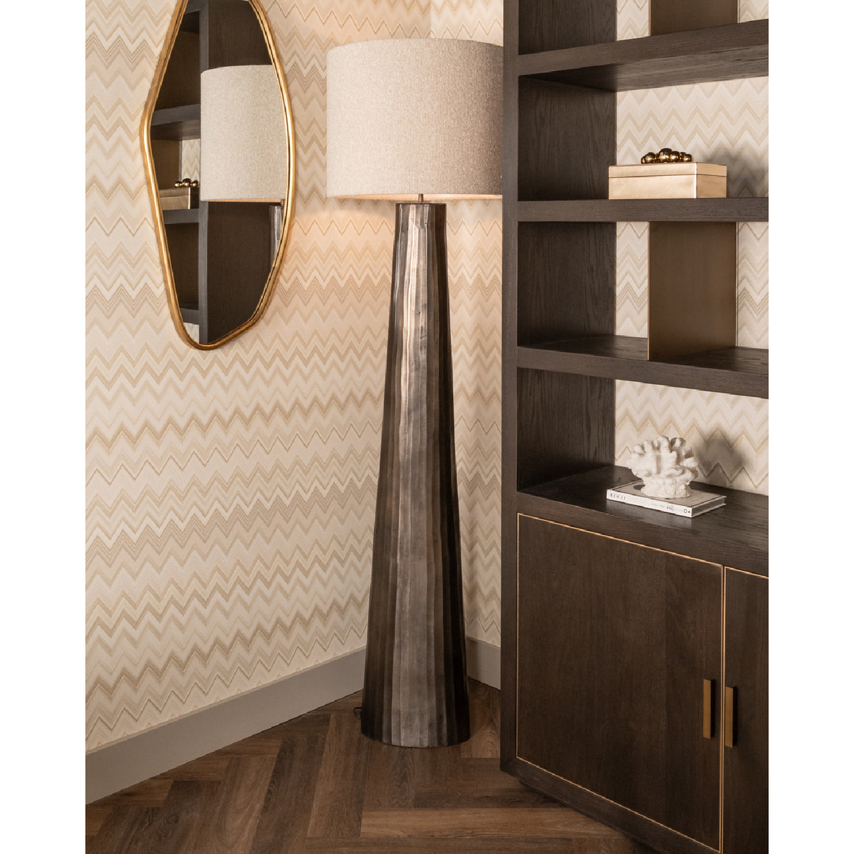 Modern European furniture - Bronze Floor Lamp - www.oroa.com | Oroa.com