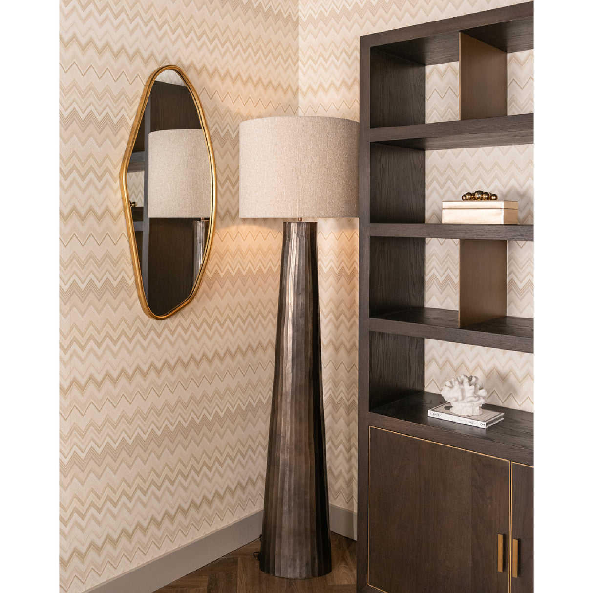 Modern European furniture - Bronze Floor Lamp - www.oroa.com | Oroa.com