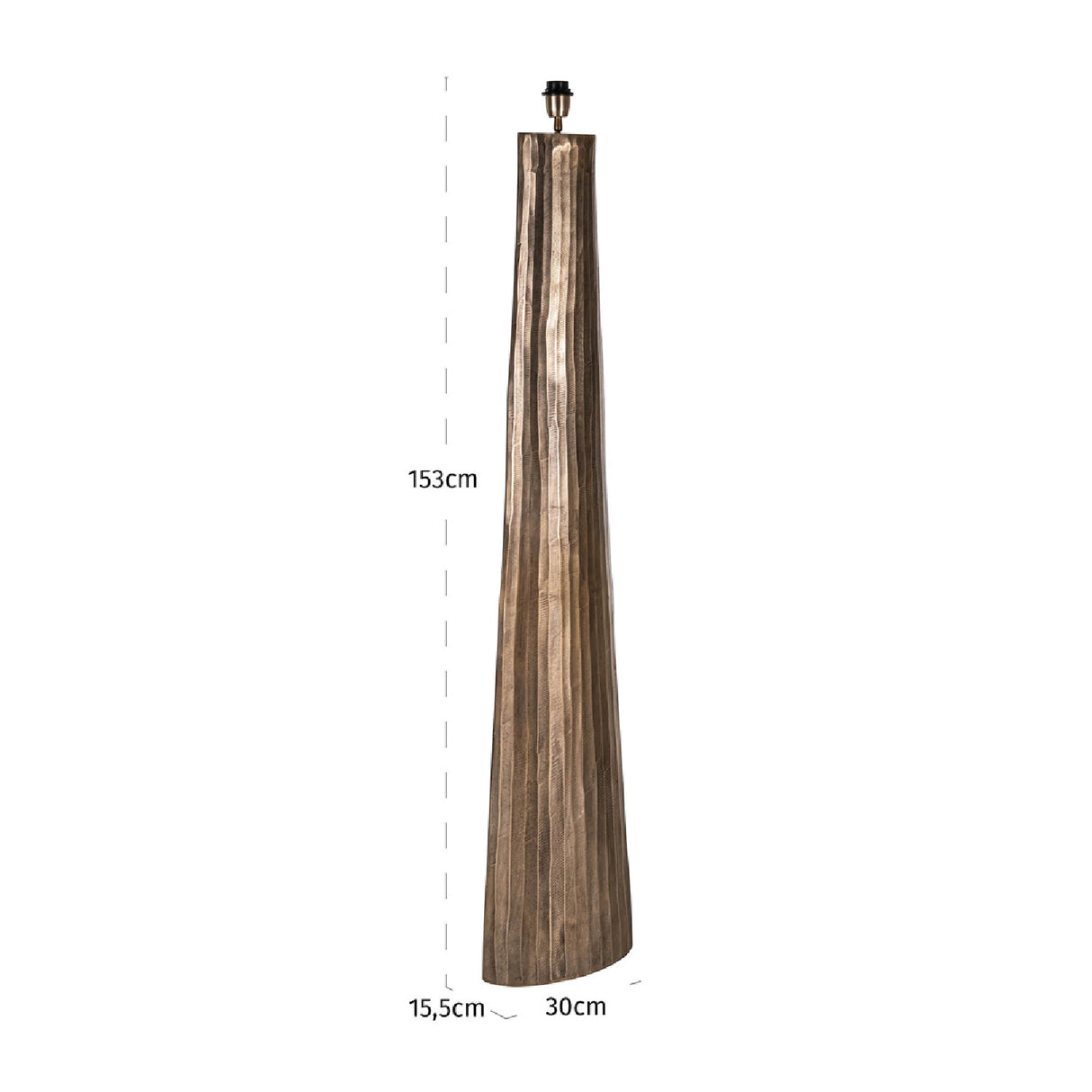 Modern European furniture - Antique Brass Floor Lamp - www.oroa.com | Oroa.com