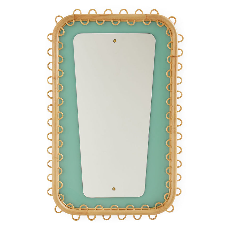 Reeds Framed Accent Mirror | Jonathan Adler Riviera | Oroa.com