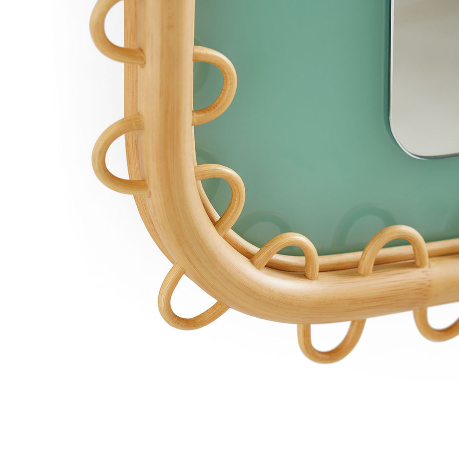 Reeds Framed Accent Mirror | Jonathan Adler Riviera | Oroa.com