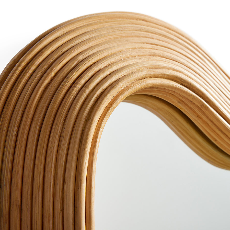 Reeds Wavy Mirror | Jonathan Adler Riviera Ripple | Oroa.com