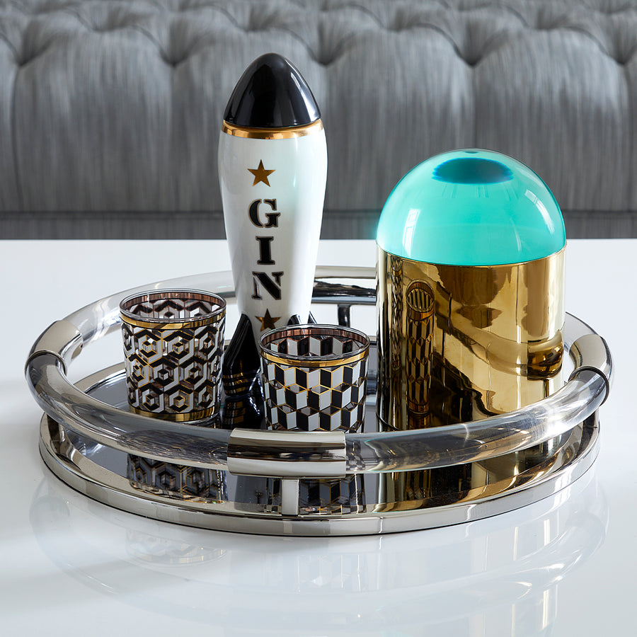 Glossy Porcelain Gin Decanter | Oroa.com