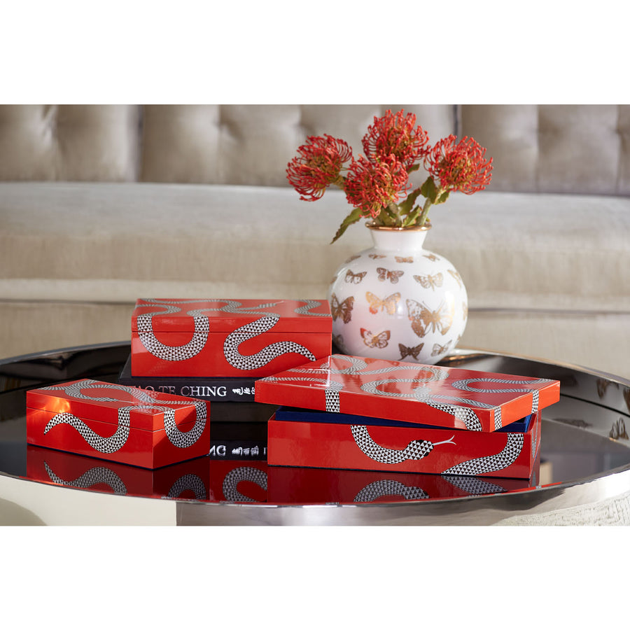 Orange Lacquer Box | Oroa.com