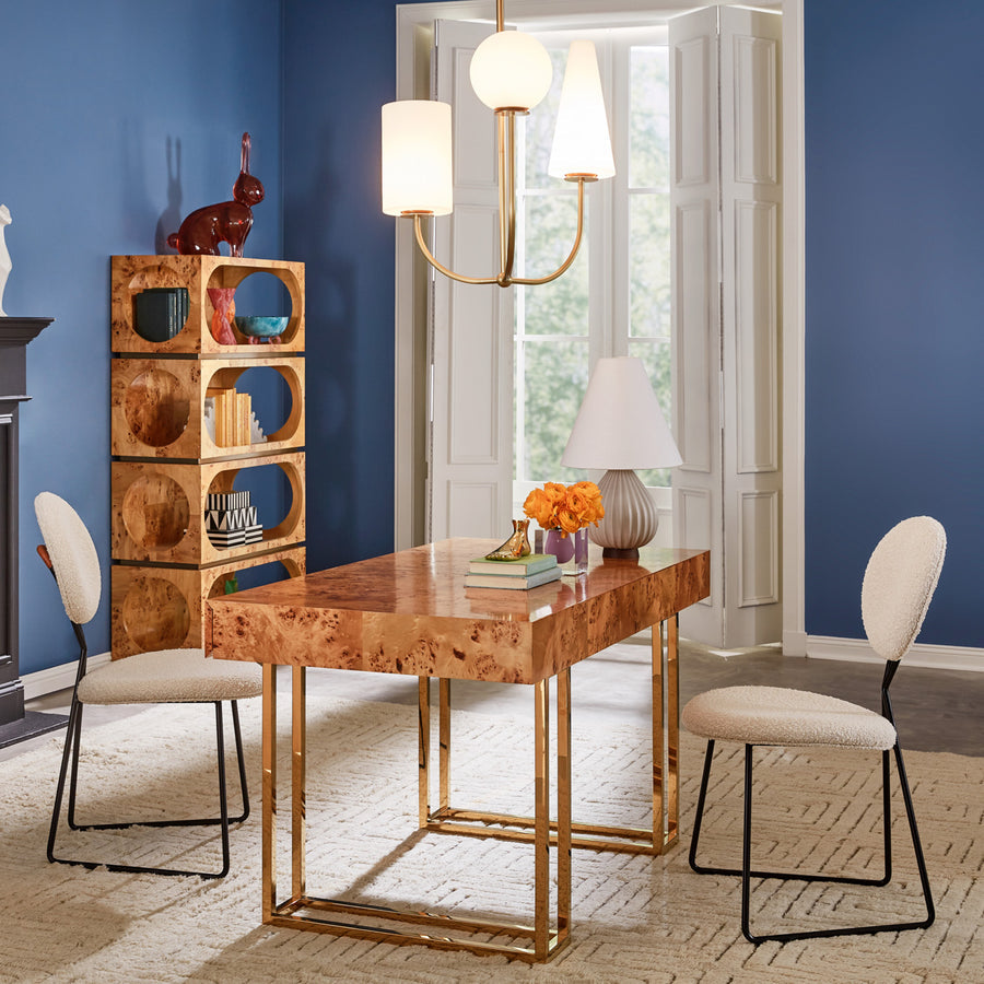 Cut-Out Mappa Wood Cabinet | Oroa.com
