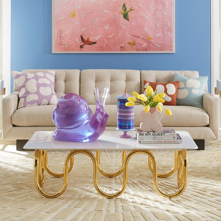 Purple Acrylic Decorative Object | Oroa.com