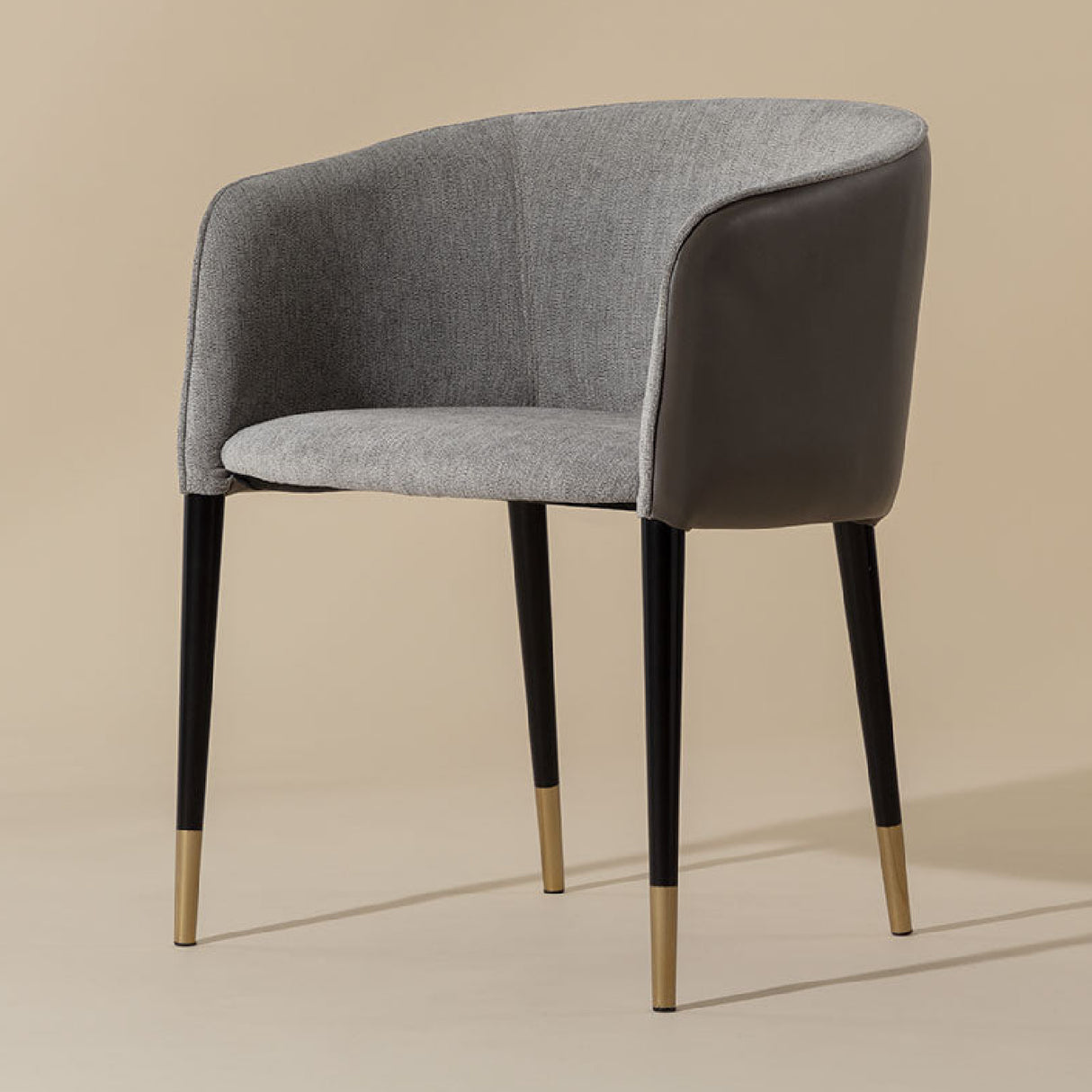 Modern European furniture - Fabric & Leather Dining Armchair - www.oroa.com | Oroa.com
