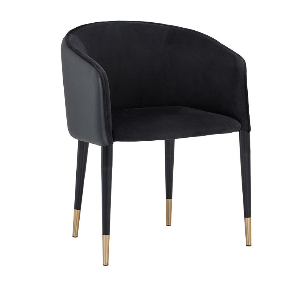 Modern European furniture - Fabric & Leather Dining Armchair - www.oroa.com | Oroa.com