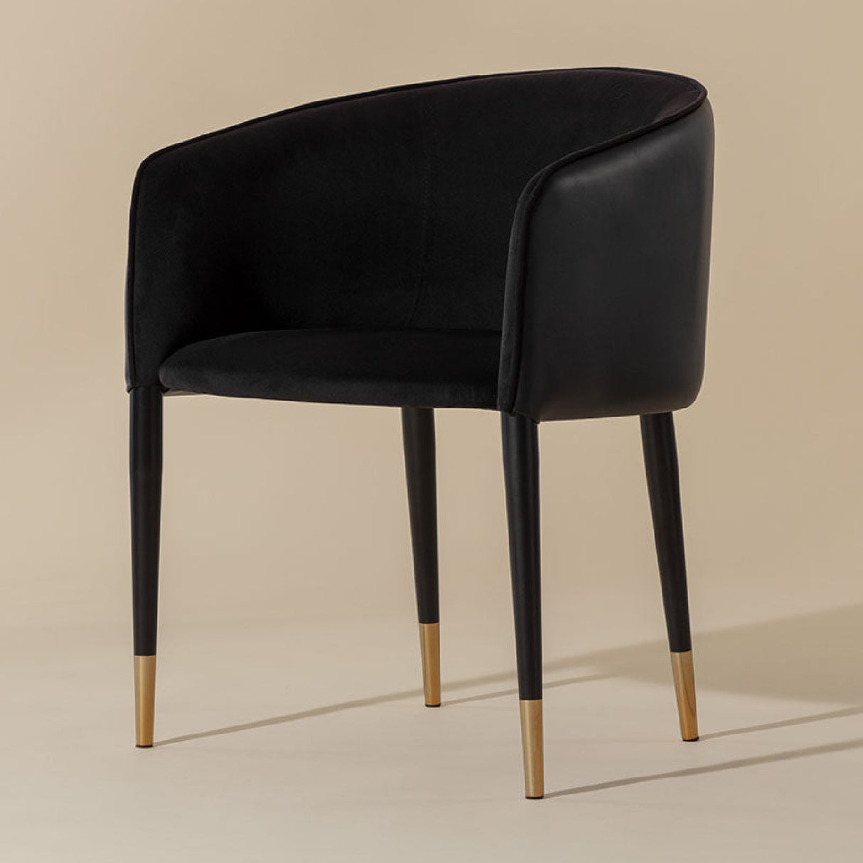 Modern European furniture - Fabric & Leather Dining Armchair - www.oroa.com | Oroa.com