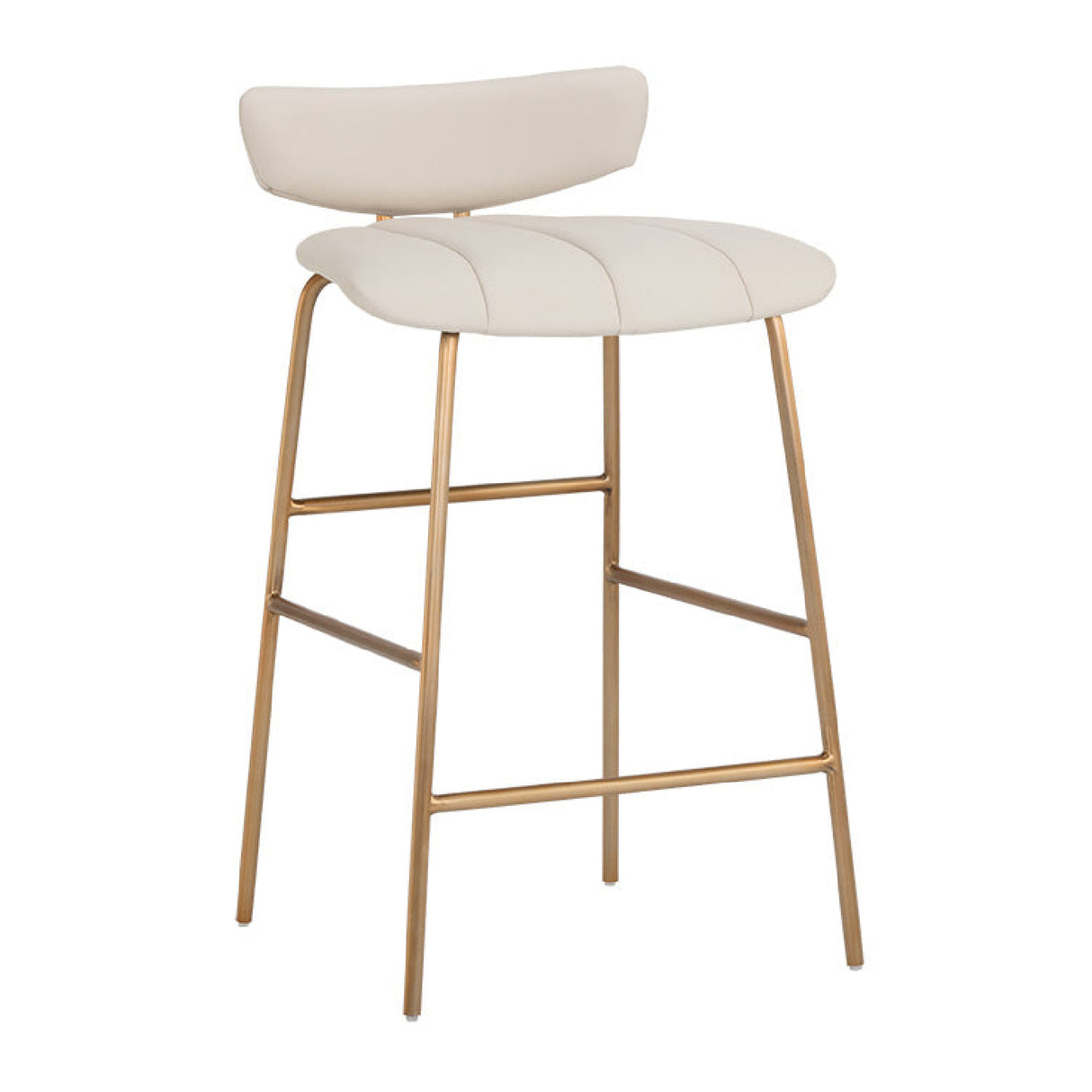 Modern European furniture - Leather Inspired Counter Stool - www.oroa.com | Oroa.com