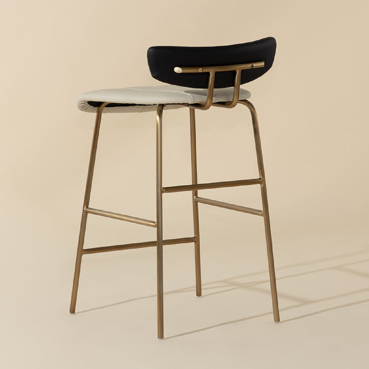 Modern European furniture - Leather Inspired Counter Stool - www.oroa.com | Oroa.com