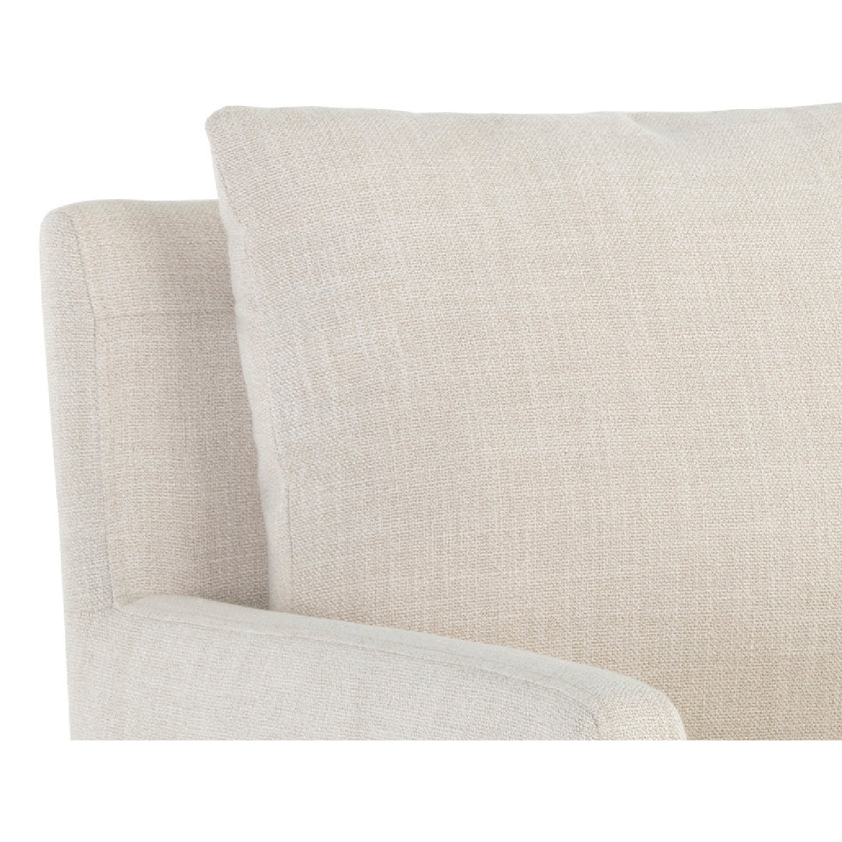 Modern European furniture - Linen Wheeled Dining Chair - www.oroa.com | Oroa.com