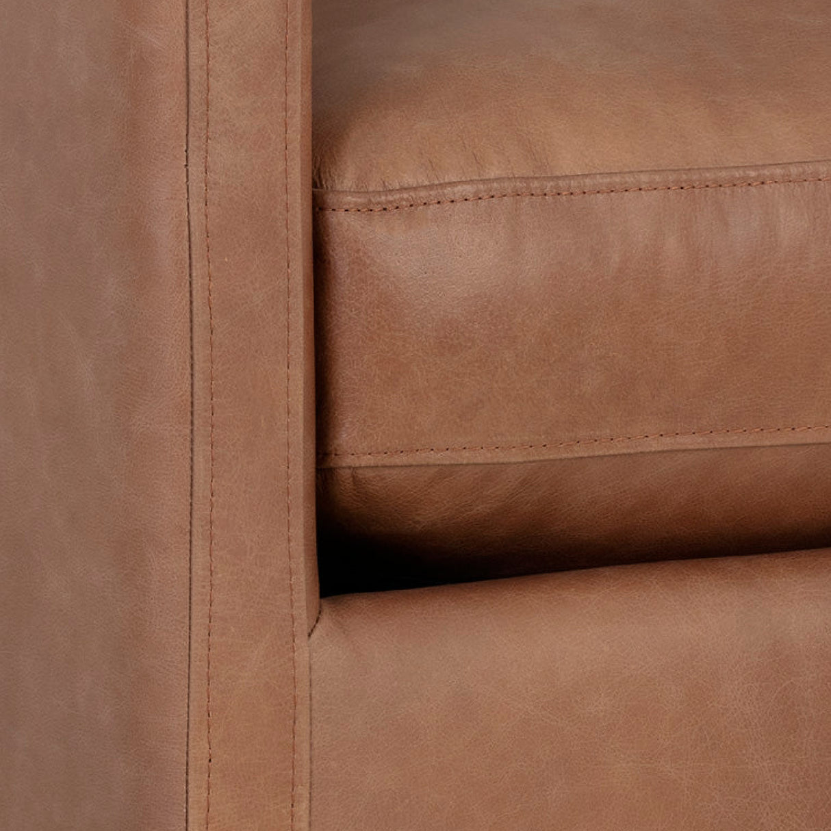 Modern European furniture - Track-Armed Swivel Lounge Chair - www.oroa.com | Oroa.com