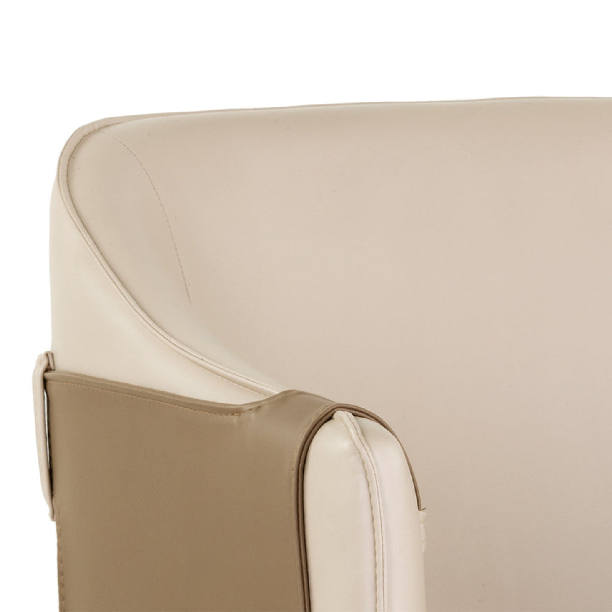 Modern European furniture - Two-Toned Leather Bar Stool - www.oroa.com | Oroa.com