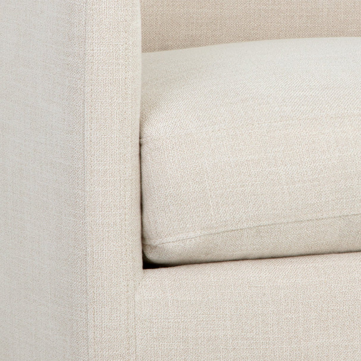 Modern European furniture - Track-Armed Swivel Lounge Chair - www.oroa.com | Oroa.com