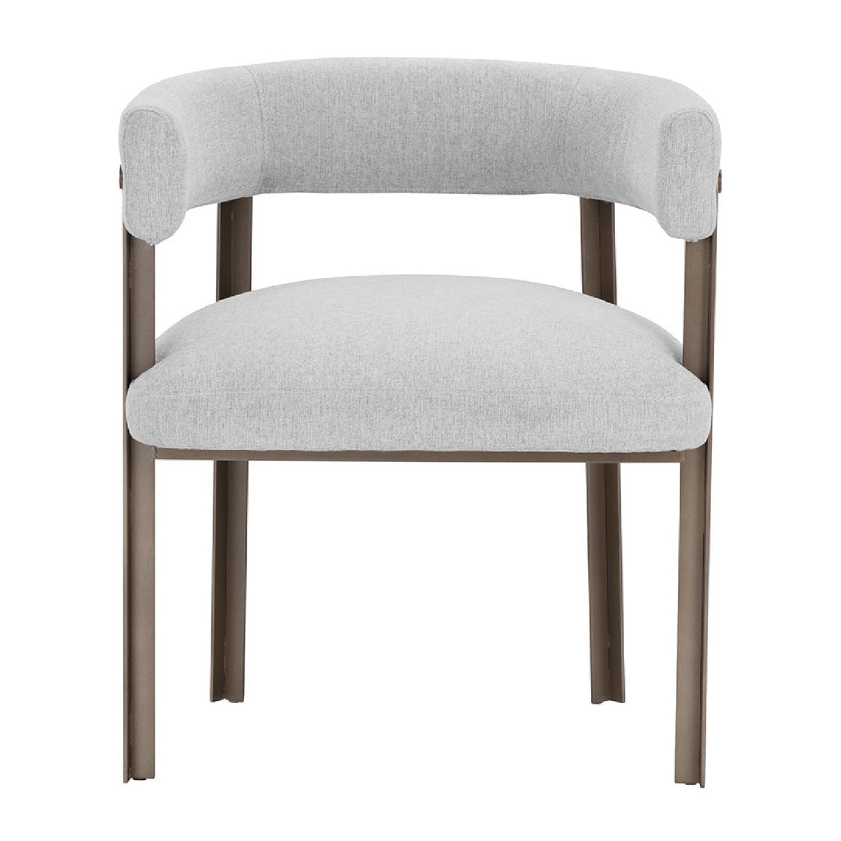 Modern European furniture - Curved Wood Frame Dining Armchair - www.oroa.com | Oroa.com