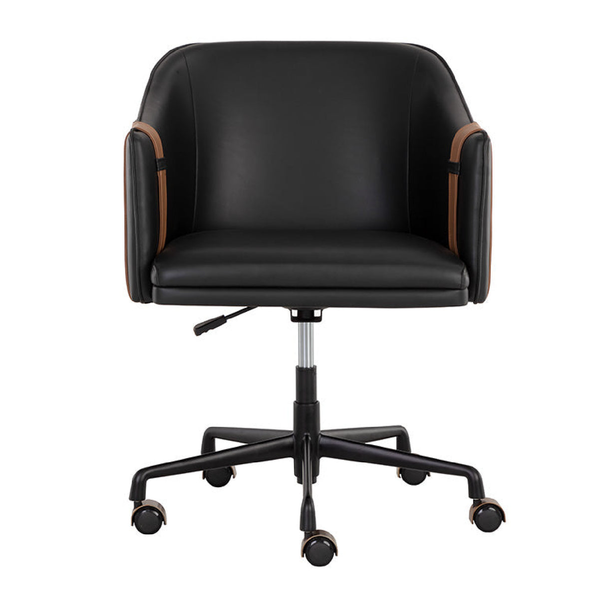 Modern European furniture - Two-Toned Leather Office Chair - www.oroa.com | Oroa.com
