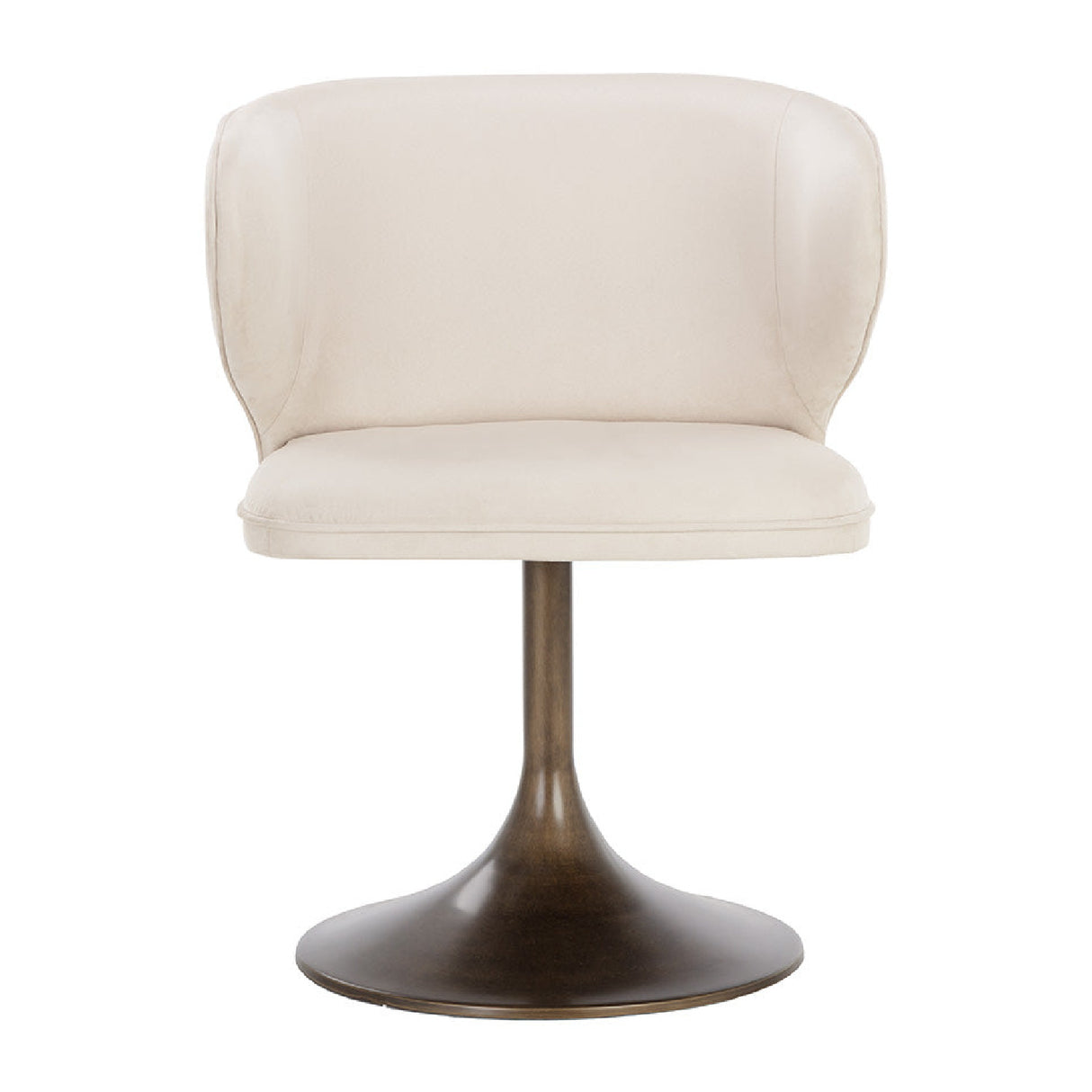 Modern European furniture - Pedestal Swivel Dining Chair - www.oroa.com | Oroa.com