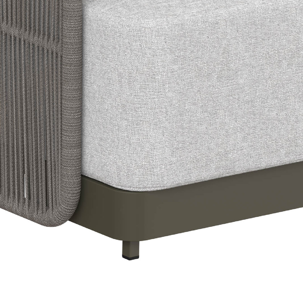 Modern European furniture - Gray Rope Outdoor Sofa - www.oroa.com | Oroa.com