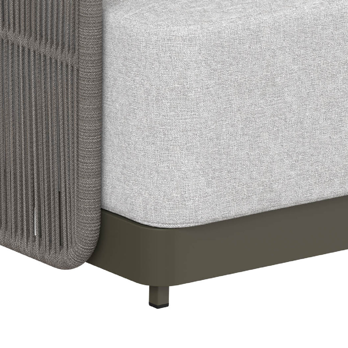 Modern European furniture - Gray Rope Outdoor Sofa - www.oroa.com | Oroa.com