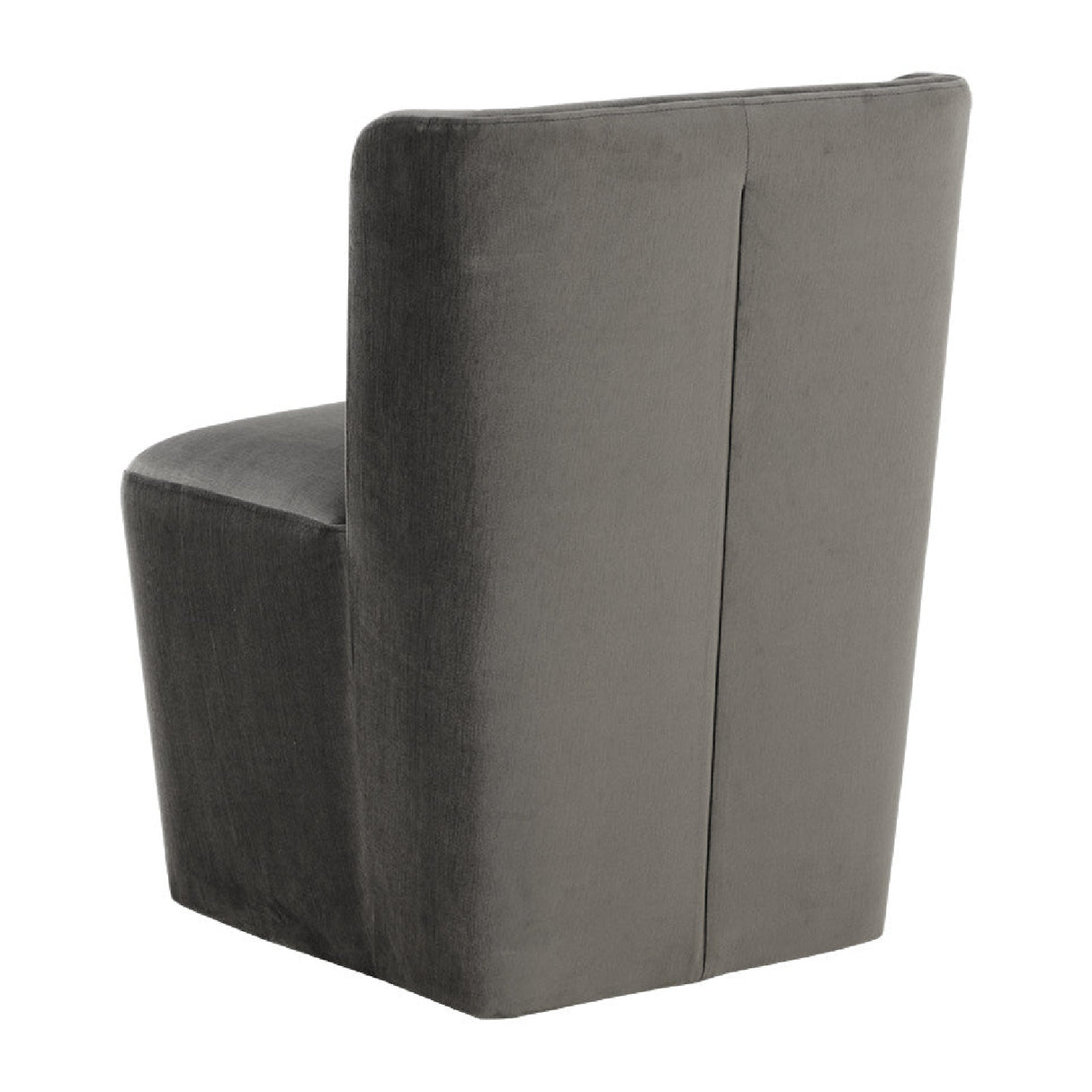 Modern European furniture - Upholstered Wheel Dining Chair - www.oroa.com | Oroa.com