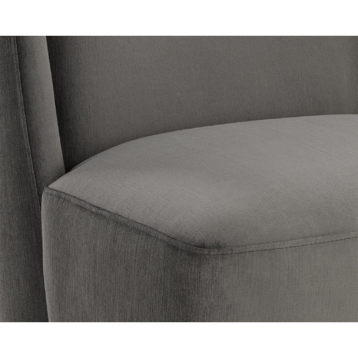 Modern European furniture - Upholstered Wheel Dining Chair - www.oroa.com | Oroa.com