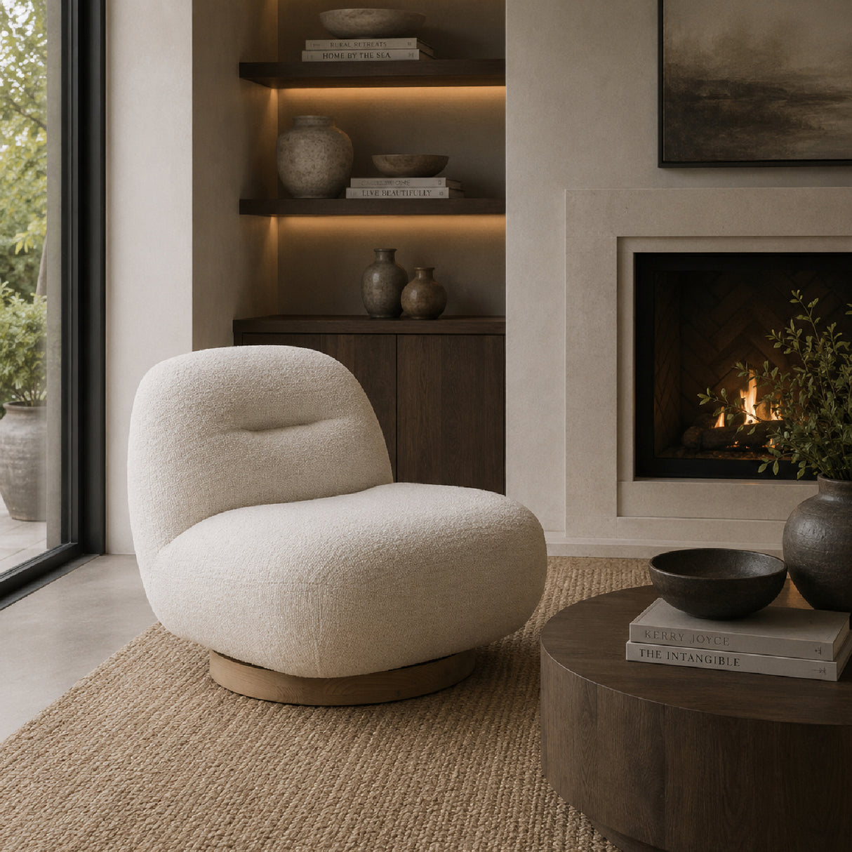 Modern European furniture - Modern Fabric Lounge Chair - www.oroa.com | Oroa.com