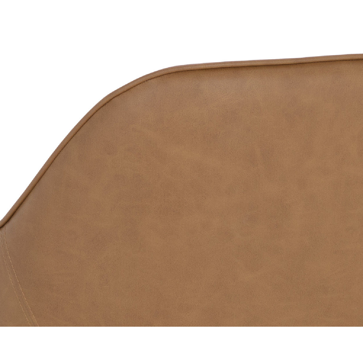 Modern European furniture - Curved-Back Leather Dining Armchair - www.oroa.com | Oroa.com