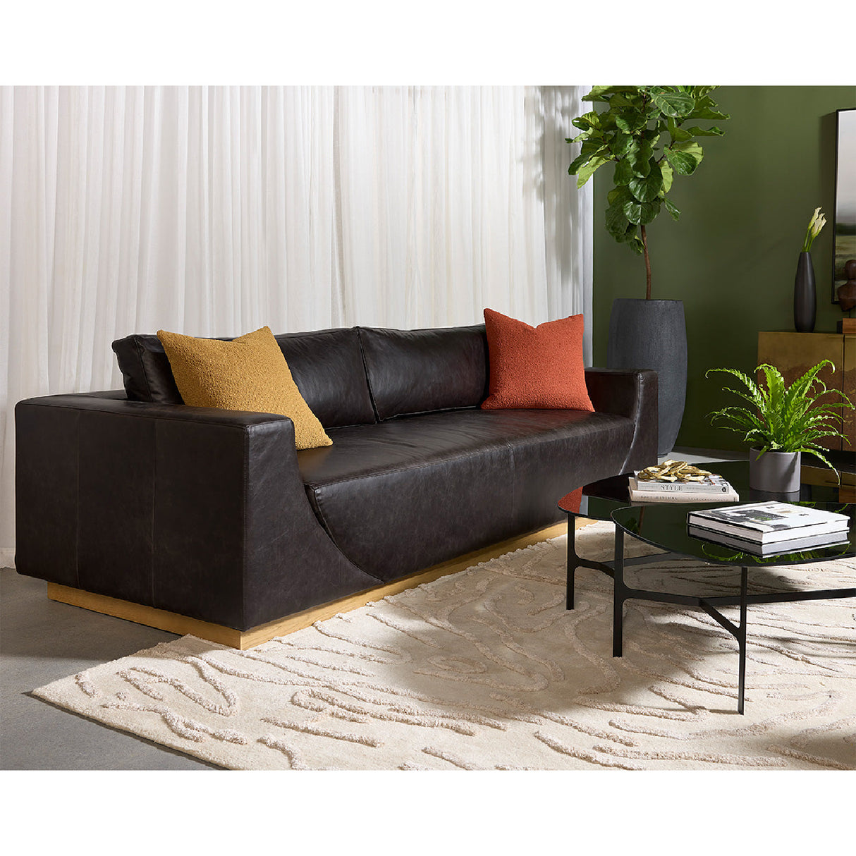 Modern European furniture - Italian Leather Sofa - www.oroa.com | Oroa.com