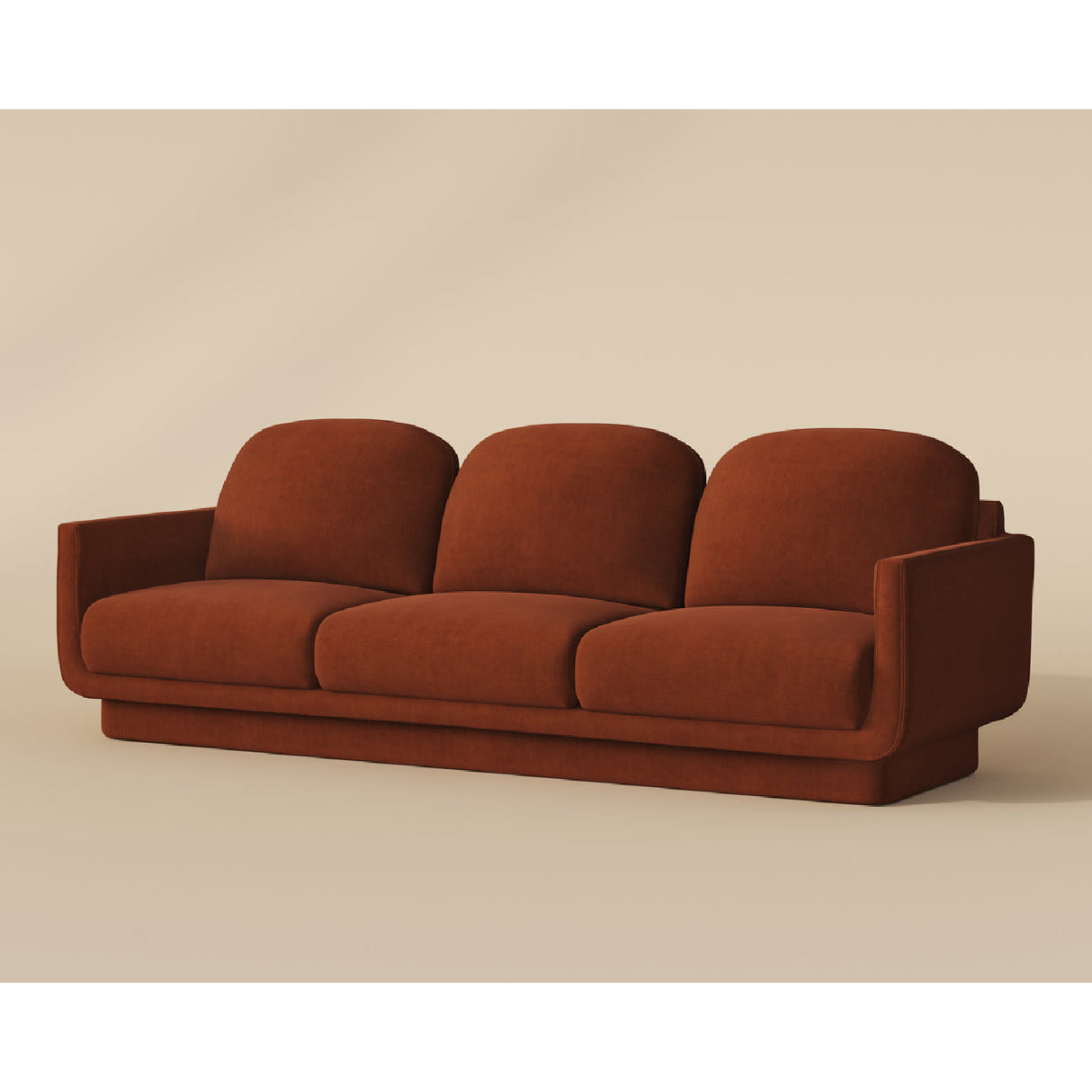 Modern European furniture - Retro Style Fabric Sofa - www.oroa.com | Oroa.com