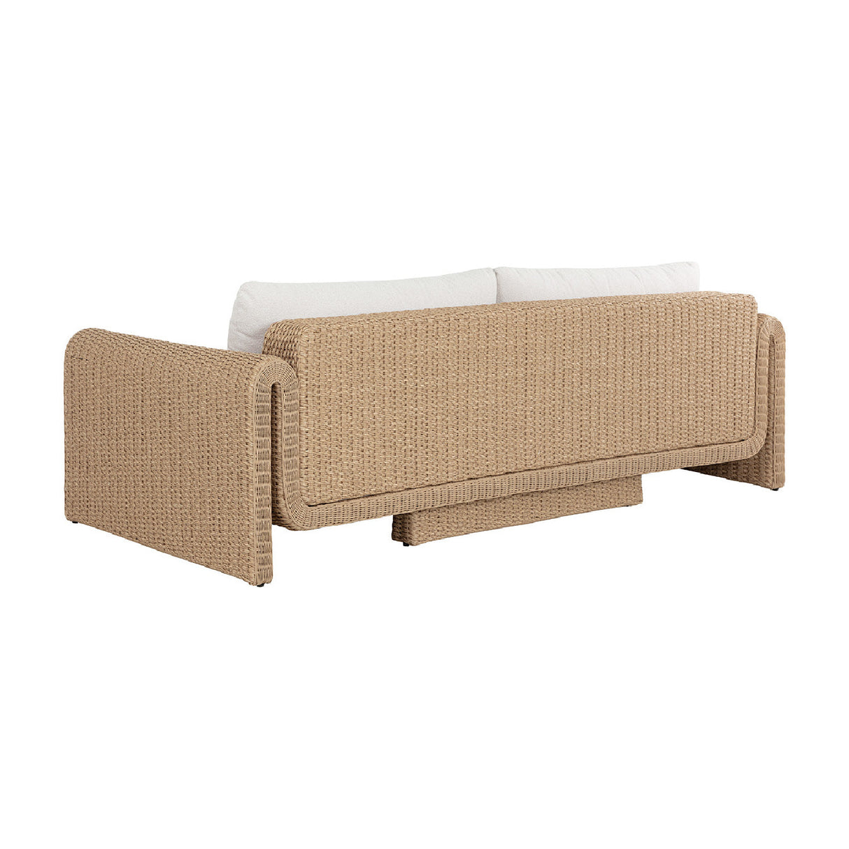 Modern European furniture - Twisted Wicker Outdoor Sofa - www.oroa.com | Oroa.com
