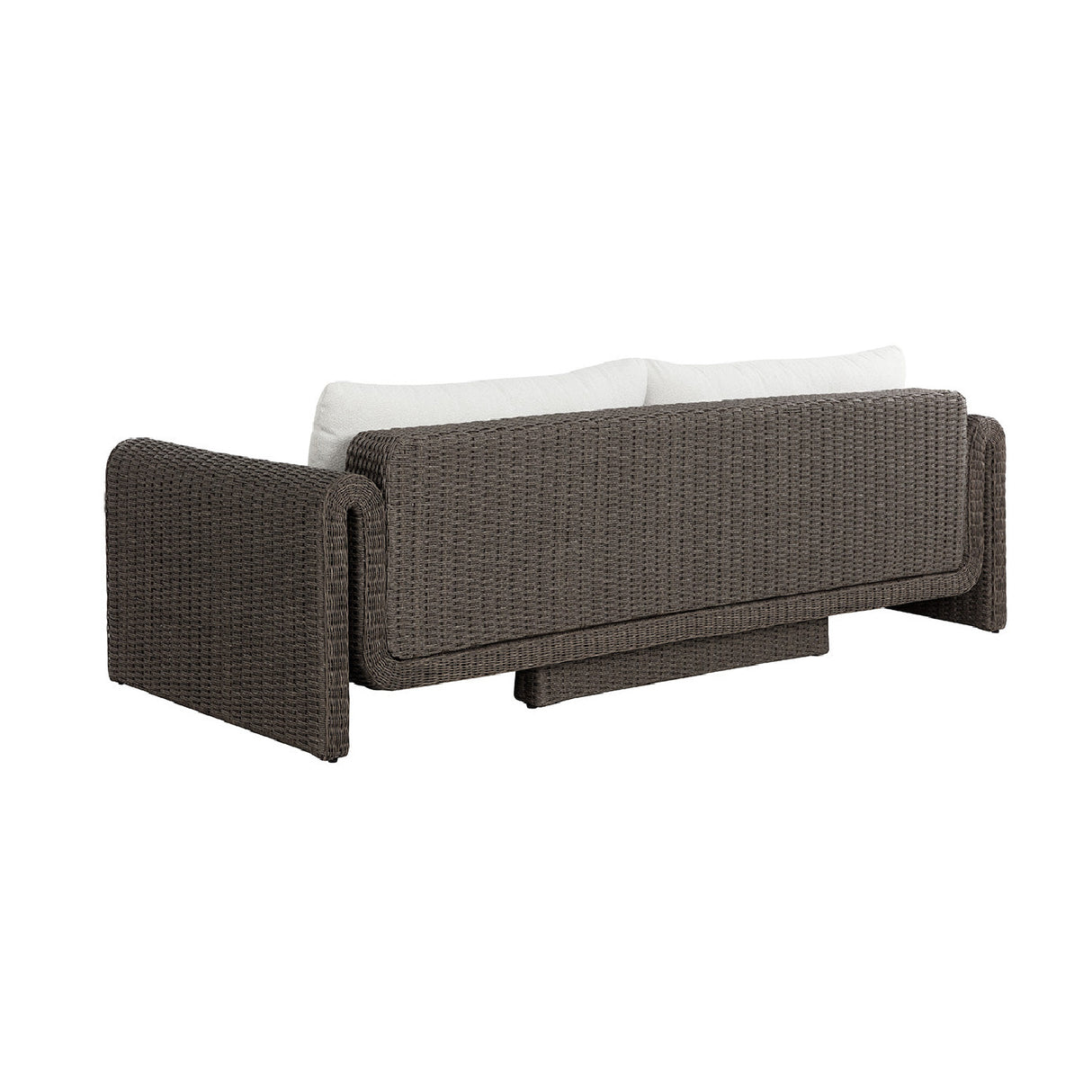 Modern European furniture - Twisted Wicker Outdoor Sofa - www.oroa.com | Oroa.com