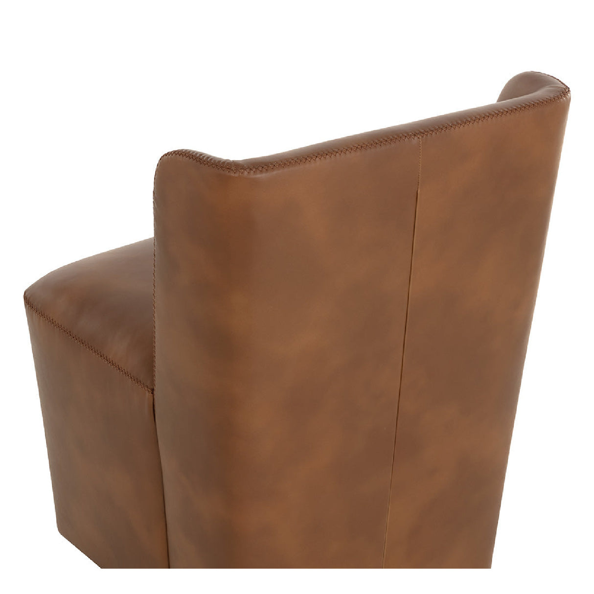 Modern European furniture - Upholstered Wheel Dining Chair - www.oroa.com | Oroa.com