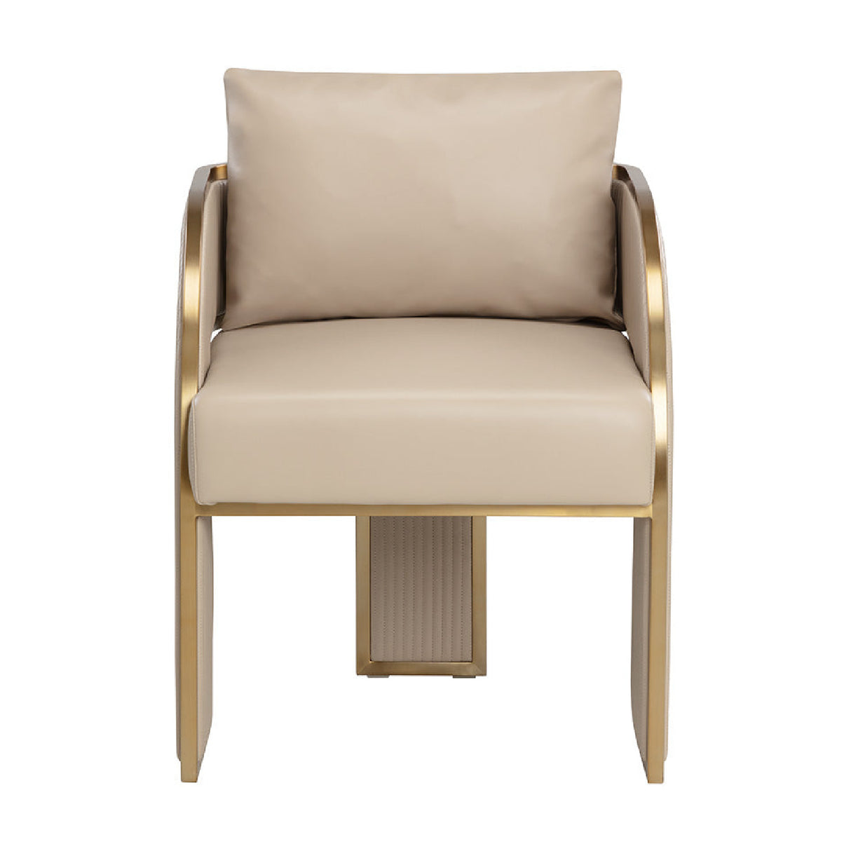 Modern European furniture - 3-Legged Leather Dining Chair - www.oroa.com | Oroa.com