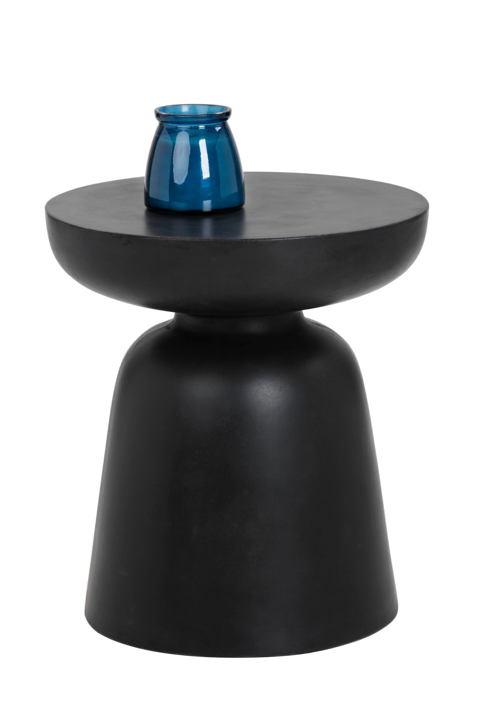 Modern European furniture - Black Indoor/Outdoor End Table - www.oroa.com | Oroa.com
