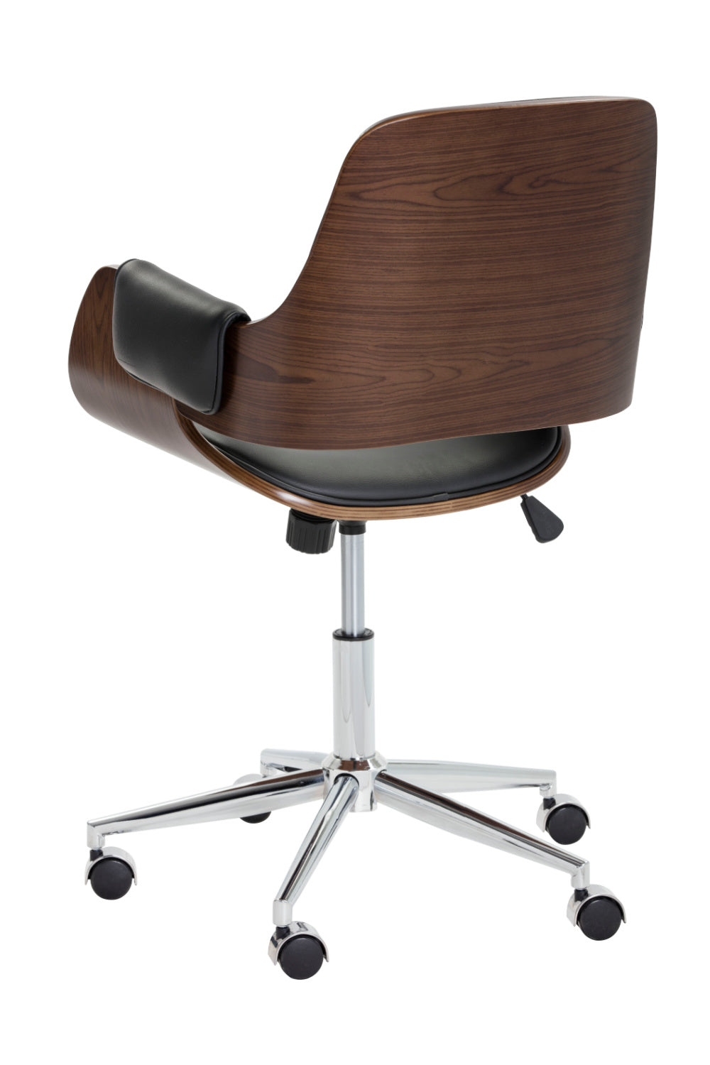 Modern European furniture - Wood and Black Office Chair - www.oroa.com | Oroa.com