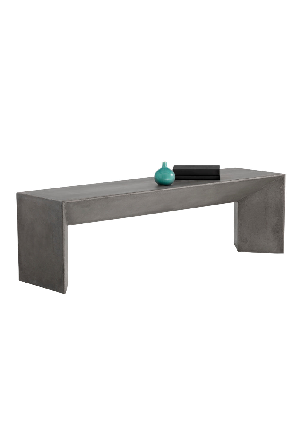 Modern European furniture - Concrete Outdoor Bench - www.oroa.com | Oroa.com