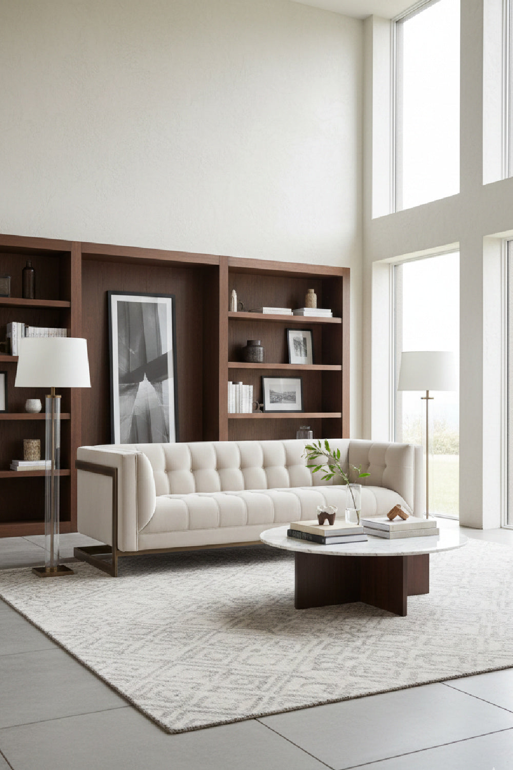 Modern European furniture - Button Tufted Sofa - www.oroa.com | Oroa.com