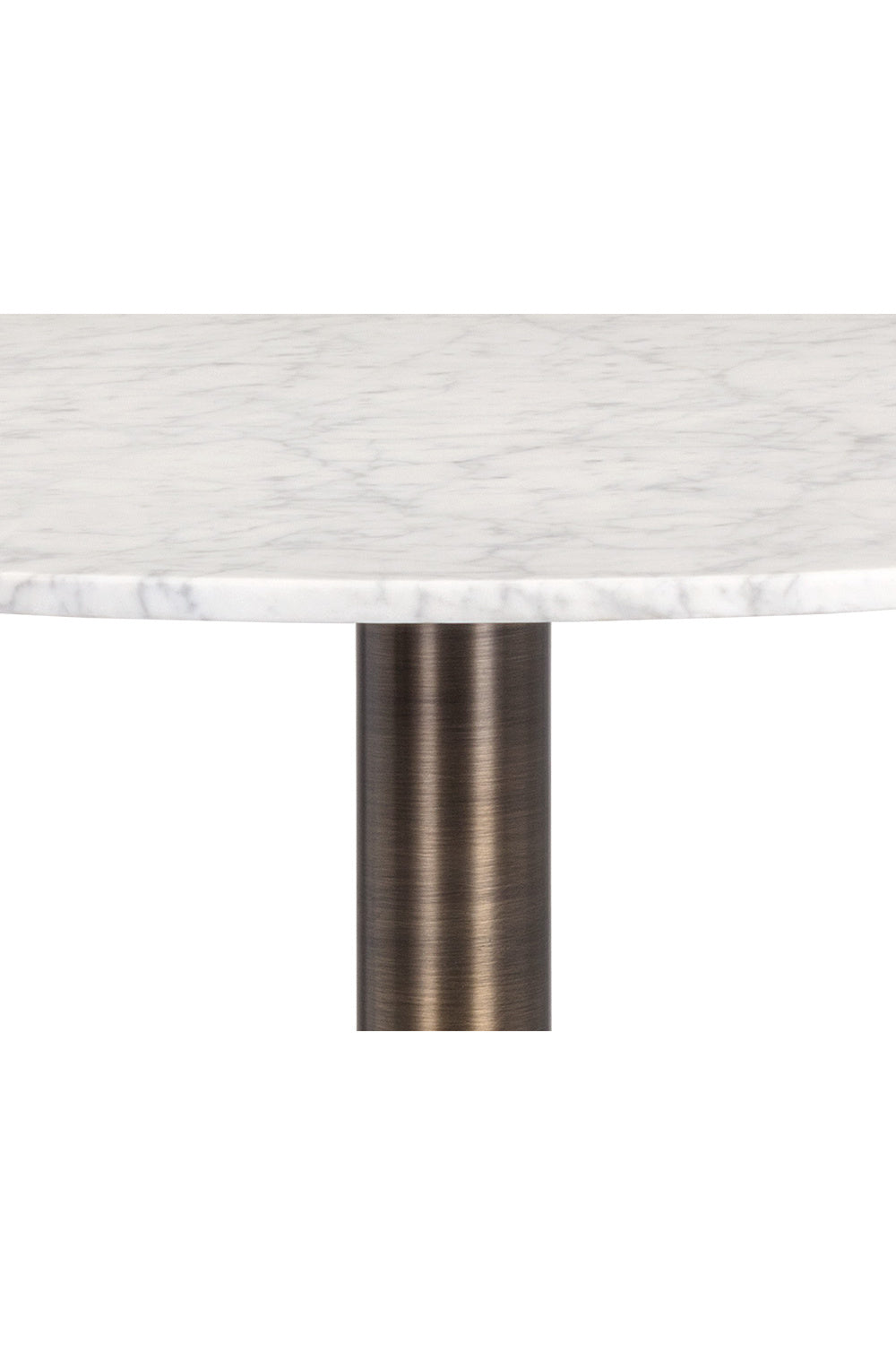 Modern European furniture - Round White Marble Bar Table - www.oroa.com