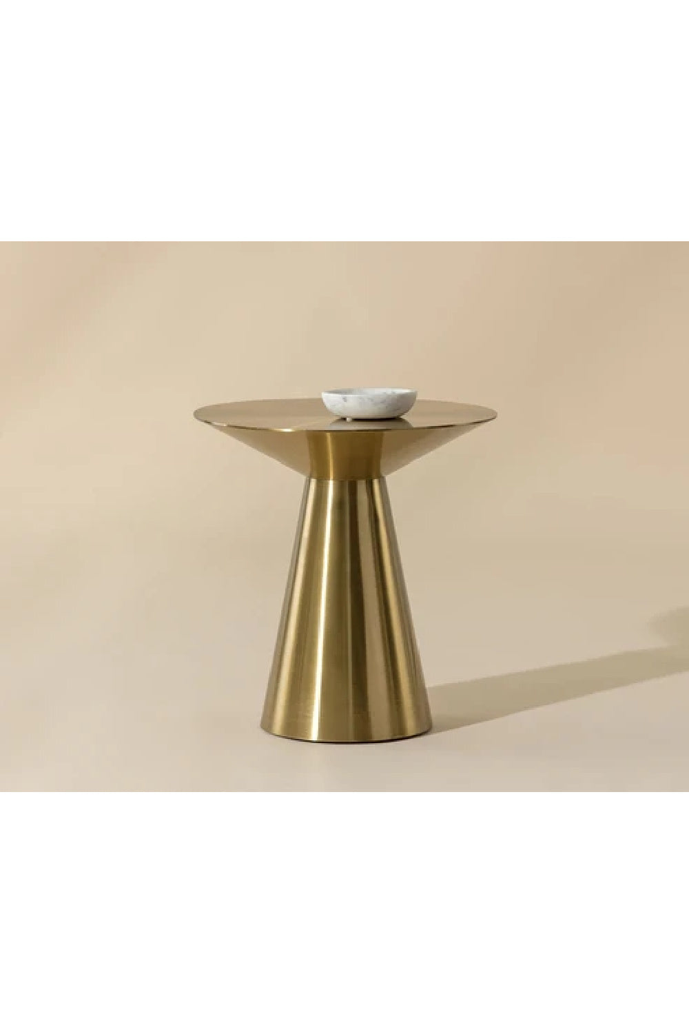 Modern European furniture - Yellow Gold End Table - www.oroa.com