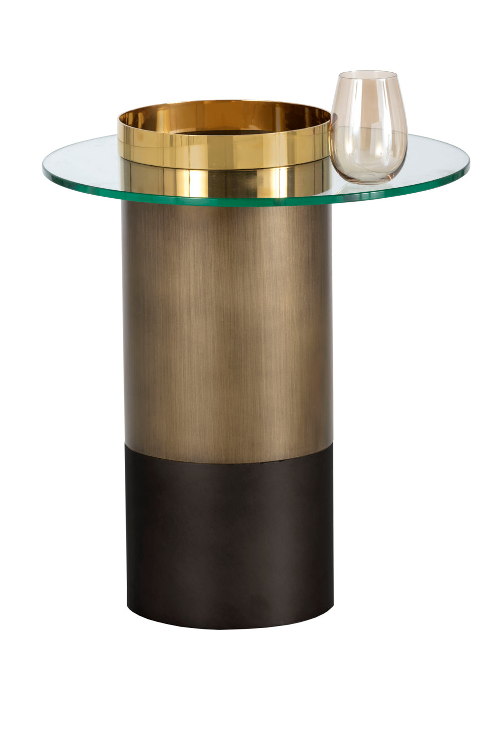 Modern European furniture - Gold Tray Top End Table - www.oroa.com | Oroa.com
