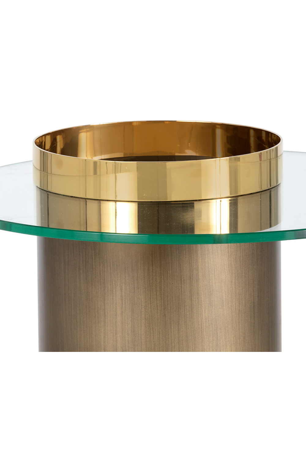 Modern European furniture - Gold Tray Top End Table - www.oroa.com | Oroa.com