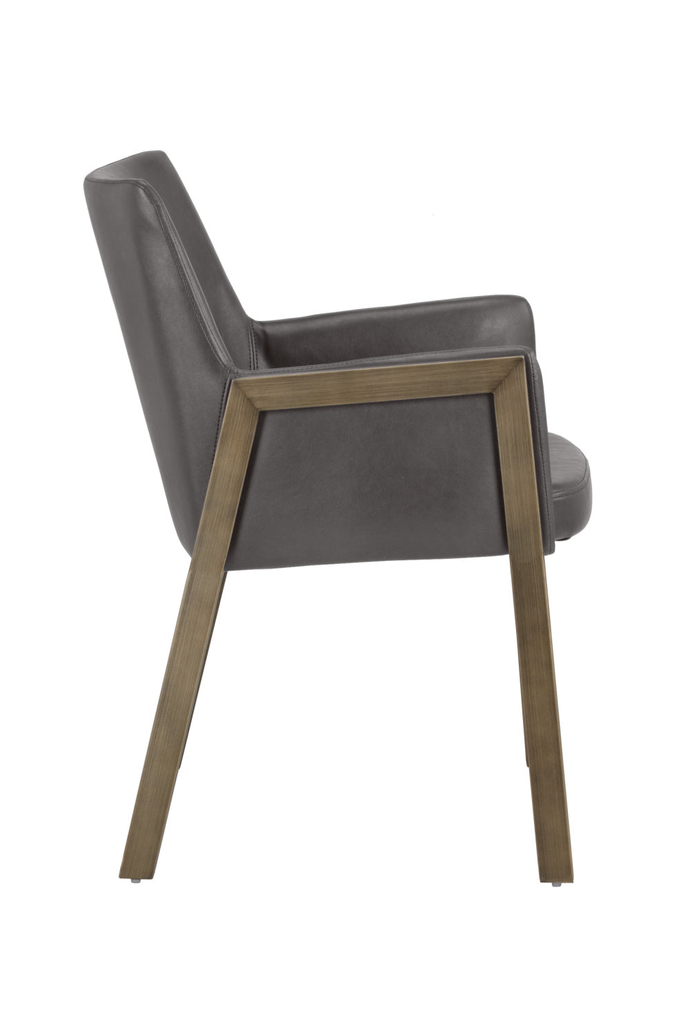 Modern European furniture - Leather Look Dining Armchair - www.oroa.com