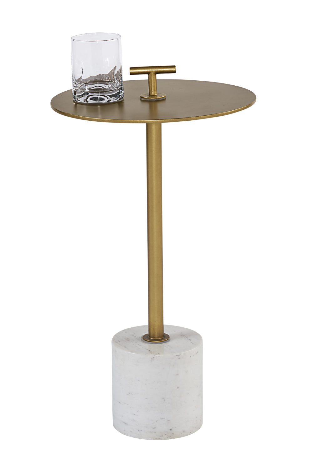 Gold Round End Table | Splendido Sia | Oroa.com