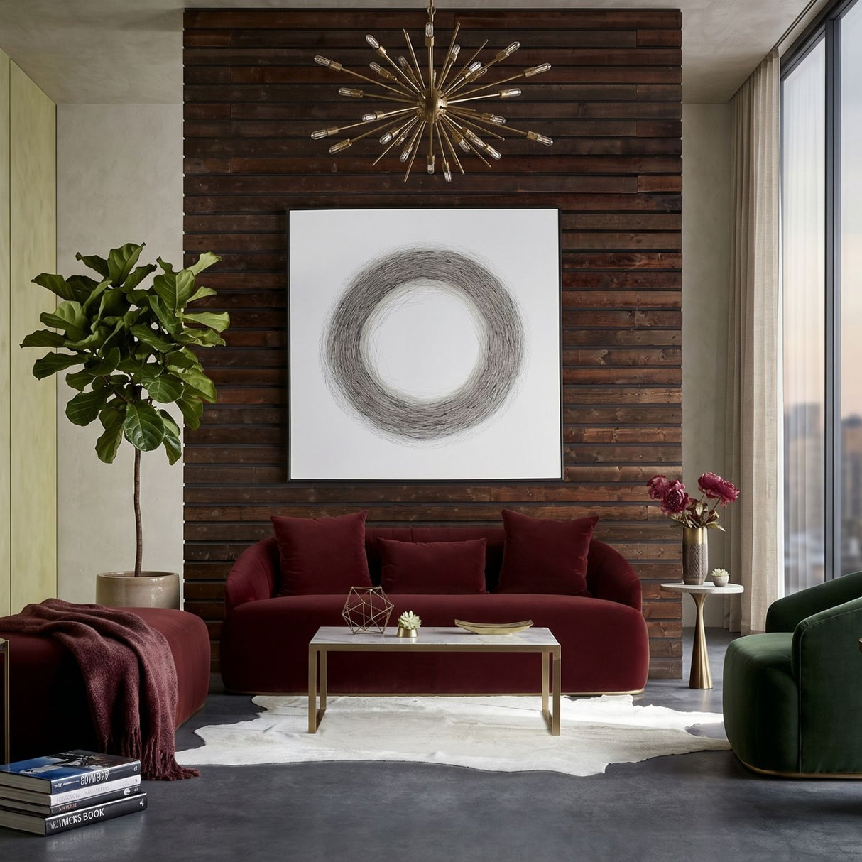 Channel-Tufted Velvet Sofa | Oroa.com
